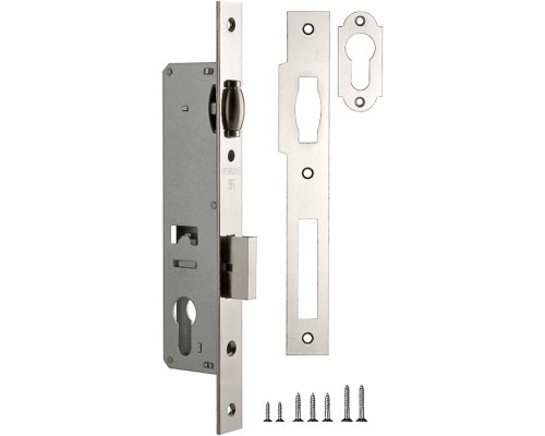 Корпус Fuaro (Фуаро) узкопрофильного замка с роликовой защелкой PROF155-30 (155-30) CP хром