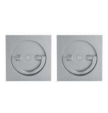 Ручка поворотная Armadillo (Армадилло) для раздвижных дверей SH.QUADRO55.BK8х2 MWSC-33 итальянский тисненый 