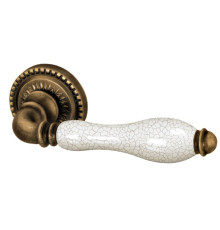 Ручка Armadillo (Армадилло) раздельная R.CL55.Silvia (Silvia CL1) OB/CRP-213 античная бронза/кракелюр 