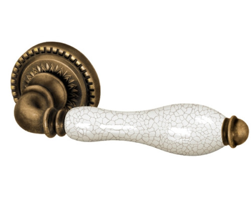 Ручка Armadillo (Армадилло) раздельная R.CL55.Silvia (Silvia CL1) OB/CRP-213 античная бронза/кракелюр