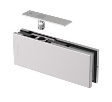 Петля верхняя Armadillo (Армадилло) с осью для стеклянной двери Range.GL.H20 SS нерж. сталь 