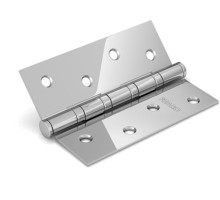 Петля Fuaro (Фуаро) универсальная IN5400U-BL CP (4BB/BL 125x75x2,5) хром БЛИСТЕР 