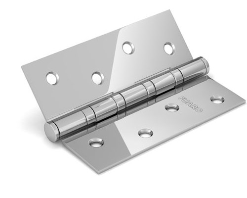 Петля Fuaro (Фуаро) универсальная IN5400U-BL CP (4BB/BL 125x75x2,5) хром БЛИСТЕР