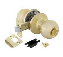 Ручка Punto (Пунто) защелка DK672 SB-BK (6072 SB-B) (фик.) мат. золото 