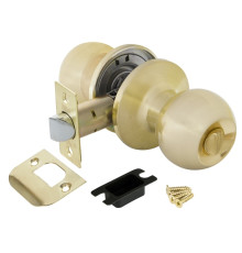 Ручка Punto (Пунто) защелка DK672 SB-BK (6072 SB-B) (фик.) мат. золото 