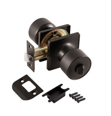 Ручка Punto (Пунто) защелка DK772/BL BL-BK (фик.) черный 