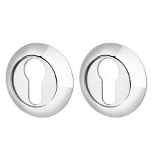 Накладка Armadillo (Армадилло) под цилиндр ET.R.LD54 (ET-1) CP-8 хром 