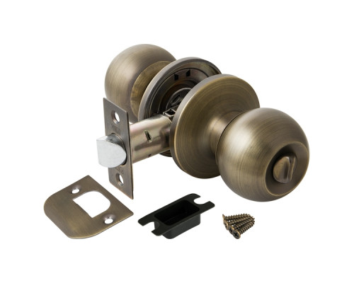 Ручка Punto (Пунто) защелка DK672 MAB-BK (6072 MAB-B) (фик.) мат. бронза