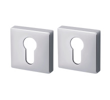 Накладка Armadillo (Армадилло) под цилиндр ET.K.USQ52 (ET USQ) CP-8 хром 