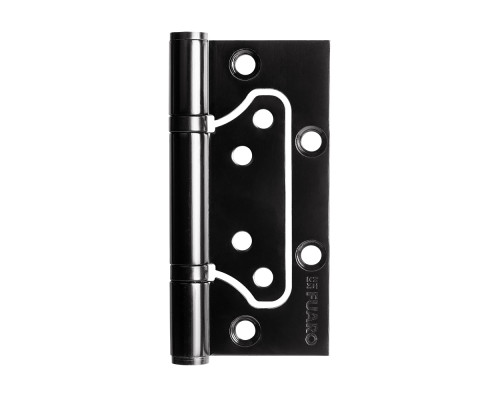 Петля Fuaro (Фуаро) из нержавейки универсальная без врезки IN4500W INOX 304 BL (500-2BB 100x2,5) черный