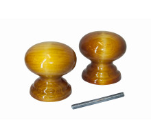 Ручка-кнопка veles (ВЕЛЕС) Лиственница 