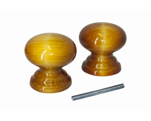 Ручка-кнопка veles (ВЕЛЕС) Лиственница