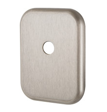 Декоративная Armadillo (Армадилло) Квадратная накладка на цилиндр со штоком BK-DEC SQ (ATC Protector 1) SN-3 Мат.никель 