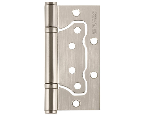 Петля Fuaro (Фуаро) универсальная без врезки IN4500W SN (500-2BB 100x2,5) мат. никель