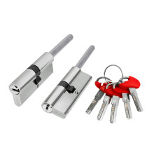 Цилиндровый Fuaro (Фуаро) механизм D-PRO5007 Tang 105 w/k (70+10+25) CP хром 5Key без верт. 