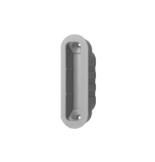 Ответная планка Punto (Пунто) для магнитной защелки ML96WC, без крепежа, серая 