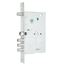 Замок Guardian (Гардиан) врезной сувальдный с задвижкой и защёлкой ЗВ 80.15 TERMO, 4 кл. (длин. кл. 59 мм) /128:6050/ 