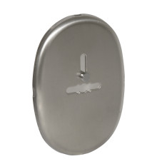 Накладка Fuaro (Фуаро) на сувальдный замок ESC.S-lift.ECO/OV.476 (ESC 476 eco) с шторкой SN мат.никель 