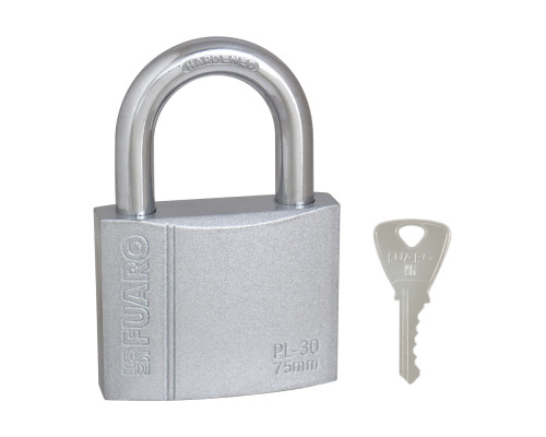 Замок Fuaro (Фуаро) навесной PL-PROTEC-3075 3key (PL-3075) англ. /блистер