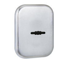 Накладка Fuaro (Фуаро) на сувальдный замок ESC.S.XL/K.486SSC (SC 486-S SQ XL) со шторкой сатинированный хром (1шт) 