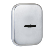 Накладка Fuaro (Фуаро) на сувальдный замок ESC.S.XL/K.486SSC (SC 486-S SQ XL) со шторкой сатинированный хром (1шт) 