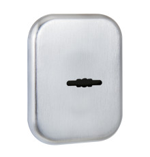 Накладка Fuaro (Фуаро) на сувальдный замок ESC.S.XL/K.486SSC (SC 486-S SQ XL) со шторкой сатинированный хром (1шт) 