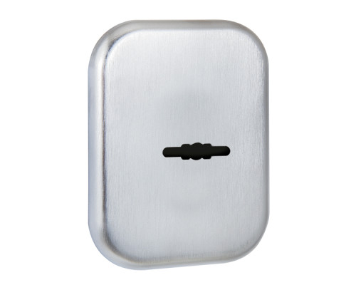 Накладка Fuaro (Фуаро) на сувальдный замок ESC.S.XL/K.486SSC (SC 486-S SQ XL) со шторкой сатинированный хром (1шт)