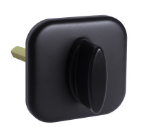 Ручка Fuaro (Фуаро) поворотная BKW8x75.K.TRD62 BL-24 черный ПЛАСТИК 