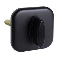 Ручка Fuaro (Фуаро) поворотная BKW8x75.K.TRD62 BL-24 черный ПЛАСТИК 