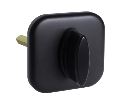 Ручка Fuaro (Фуаро) поворотная BKW8x75.K.TRD62 BL-24 черный ПЛАСТИК