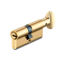 Цилиндровый механизм Kale kilit (Кале килит) с вертушкой 164 BM/72 (30+10+32) mm латунь 5 кл. 