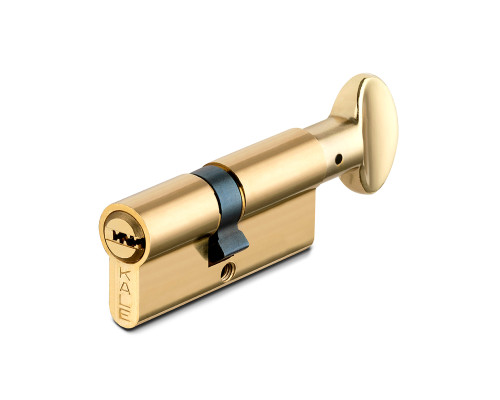 Цилиндровый механизм Kale kilit (Кале килит) с вертушкой 164 BM/72 (30+10+32) mm латунь 5 кл.