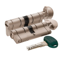 Цилиндровый механизм Mottura (Моттура) с вертушкой C31F364601RC5 (82 мм/31+10+41), МАТ.НИКЕЛЬ (верт. 99.506) 