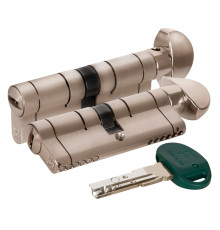 Цилиндровый механизм Mottura (Моттура) с вертушкой C31F364601RC5 (82 мм/31+10+41), МАТ.НИКЕЛЬ (верт. 99.506) 