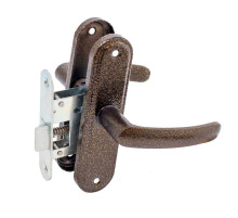 Защелка Absolyute (Абсолют) врезная ЗЩ1-45А (медь антик) 