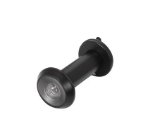 Глазок Fuaro (Фуаро) дверной, оптика пластик DV 3/90-50/Z (VIEWER 3 DVZ) BL черный 