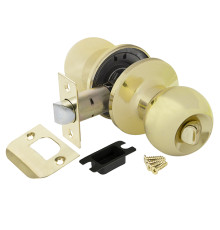 Ручка Ajax (Аякс) защелка DK682 PB-BK (6082 PB-B) (фик.) золото 