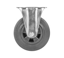 Опора Ajax (Аякс) колесная прямоходная с площадкой WL/BN-125R/110 kg резина 