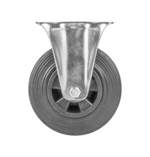 Опора Ajax (Аякс) колесная прямоходная с площадкой WL/BN-125R/110 kg резина 