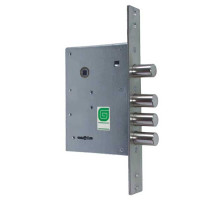 Замок Guardian (Гардиан) врезной сувальдный с задвижкой ЗВ 30.04, 4 кл. /123:178/ 