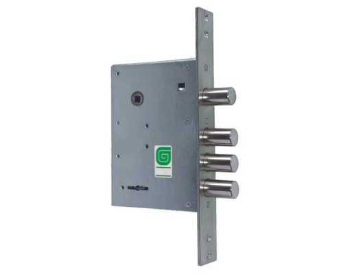 Замок Guardian (Гардиан) врезной сувальдный с задвижкой ЗВ 30.04, 4 кл. /123:178/