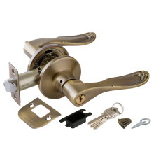 Ручка Punto (Пунто) защелка DK630 AB-ET (6030 AB-E) (кл./фик.) бронза 