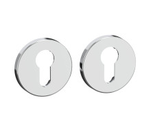 Накладка Punto (Пунто) под цилиндр ET.R.EST.R52 CP-8 хром 