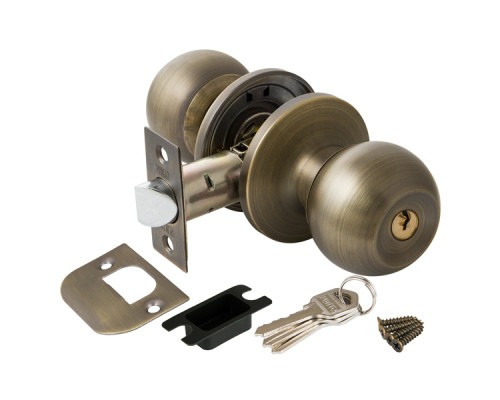 Ручка Punto (Пунто) защелка DK672 MAB-ET (6072 MAB-E) (кл./фик.) мат. бронза