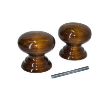 Ручка-кнопка veles (ВЕЛЕС) Мокко 