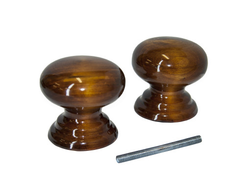 Ручка-кнопка veles (ВЕЛЕС) Мокко