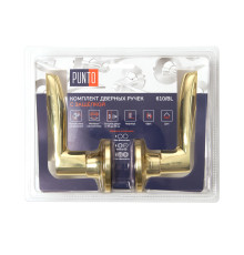 Ручка Punto (Пунто) защелка DK610/BL PB-PS (без фик.) золото 