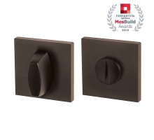 Ручка Armadillo (Армадилло) поворотная BK6.K.USS52 (WC-BOLT BK6 USS) BPVD-77 вороненый никель 