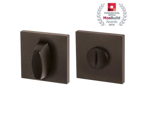 Ручка Armadillo (Армадилло) поворотная BK6.K.USS52 (WC-BOLT BK6 USS) BPVD-77 вороненый никель