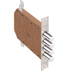 Замок Elbor (Эльбор) врезной сувальдный Сапфир 1.09.06 с тягами, 5 кл. /22442/ 